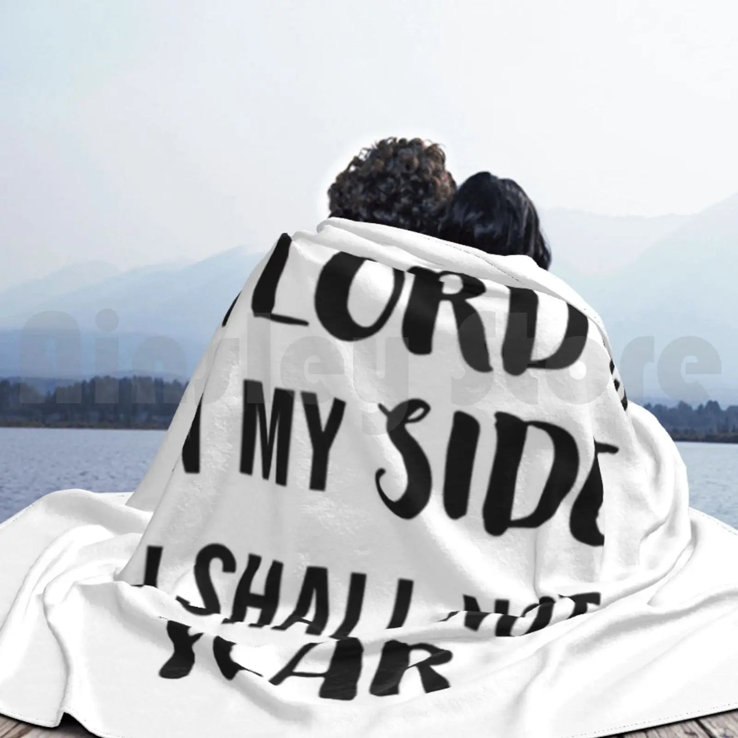 Thou Shall Not Fear Blanket – Inspirational Bible Verse & God’s Love in Every Thread ✝️💖