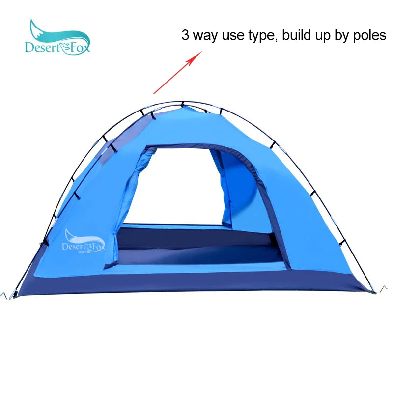 Desert&Fox Automatic Tent 3-4 Person Camping Tent