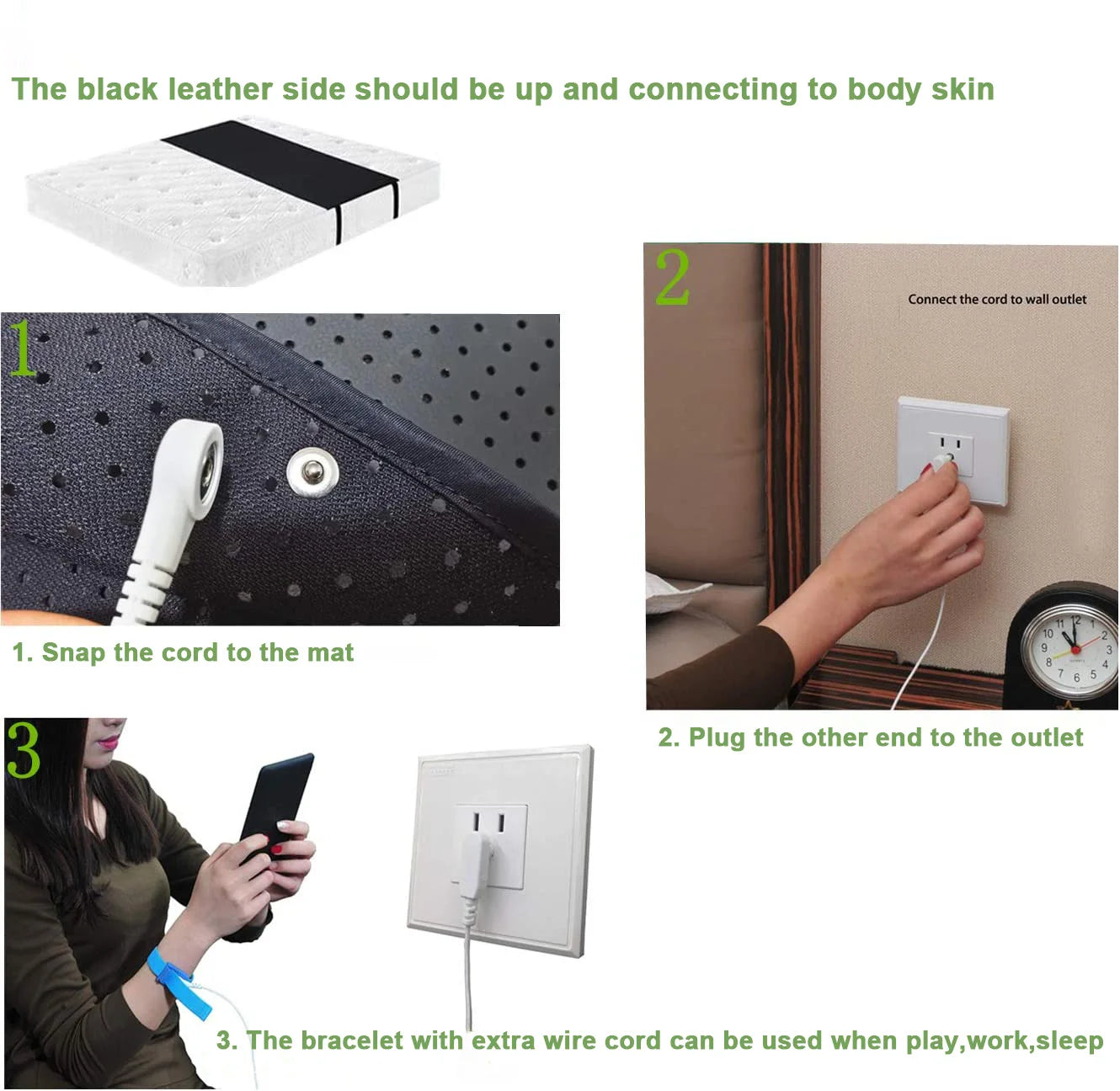 Sleep Grounded, Wake Restored – Premium Earthing Bed Sheet