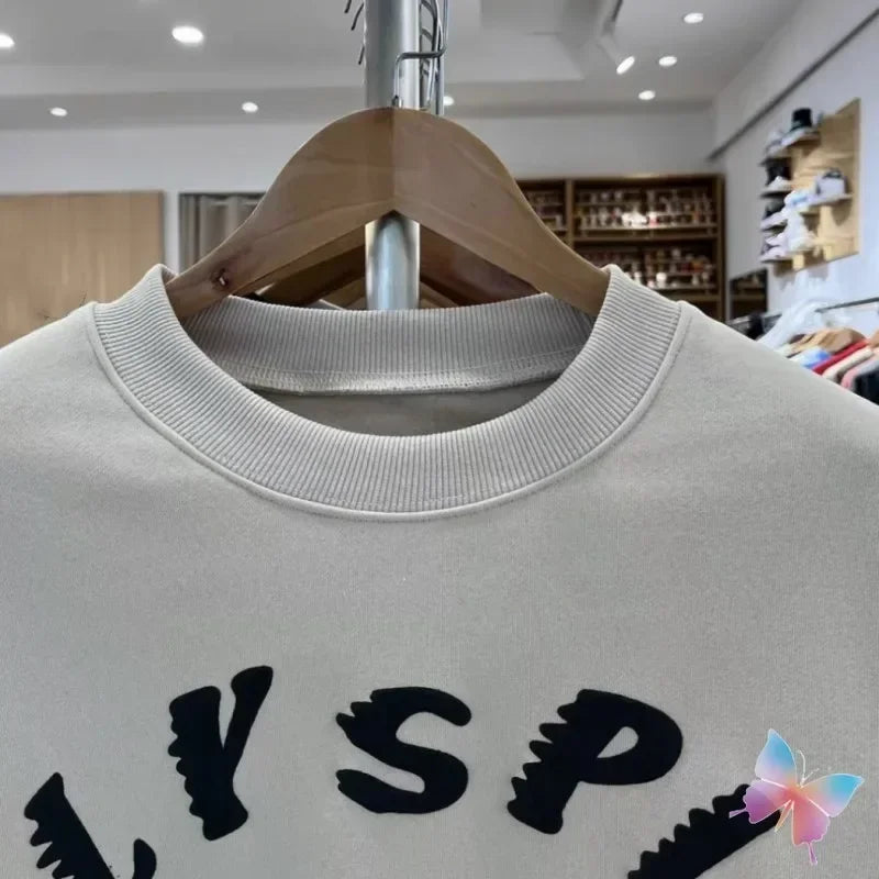 ❄️🔥 "Sunday Limit" Foam Print Kanye West-Inspired Sweatshirt