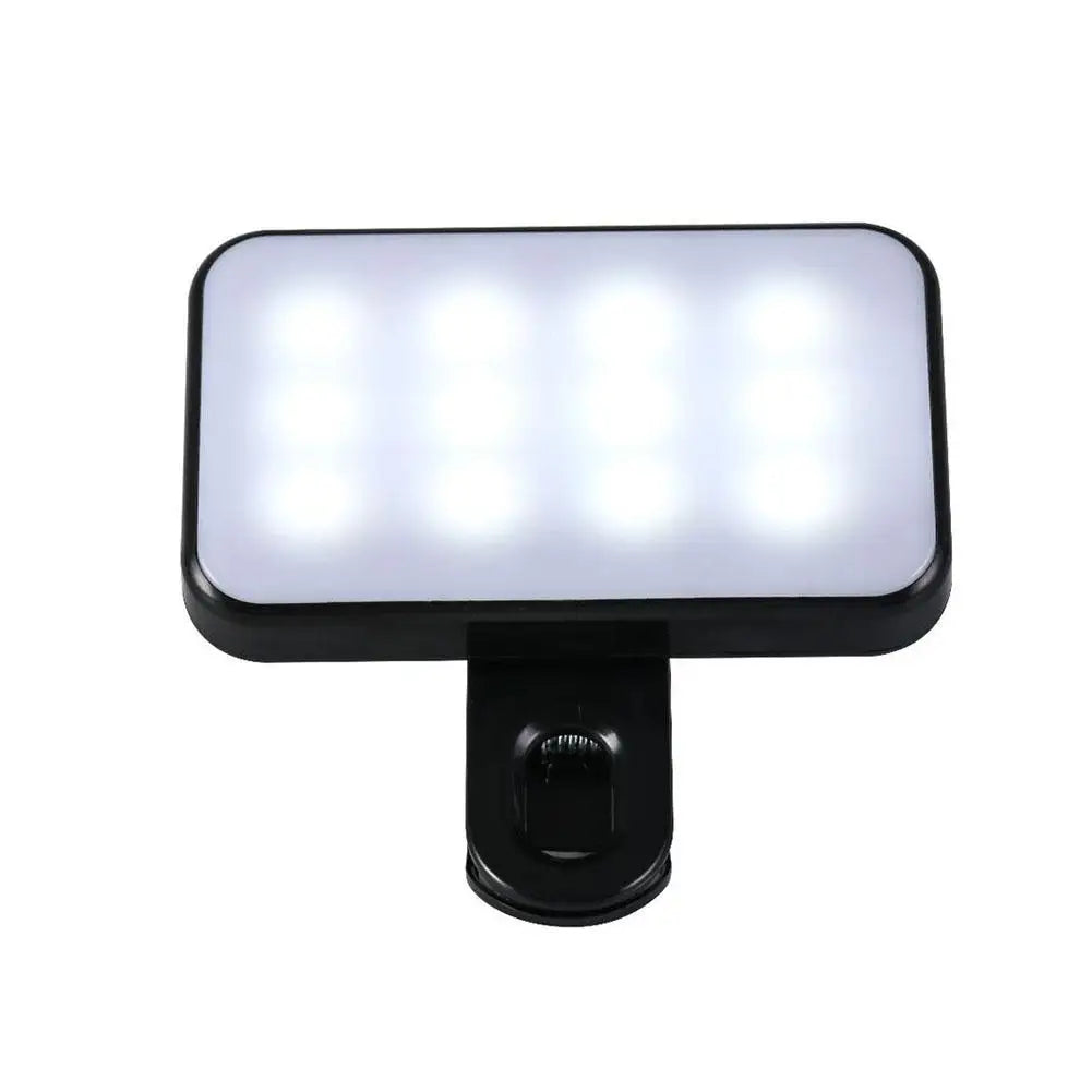 💡✨ "Your Pocket Glow-Up!" – Clip-On LED Selfie Light for Phone, Laptop, iPad & More!