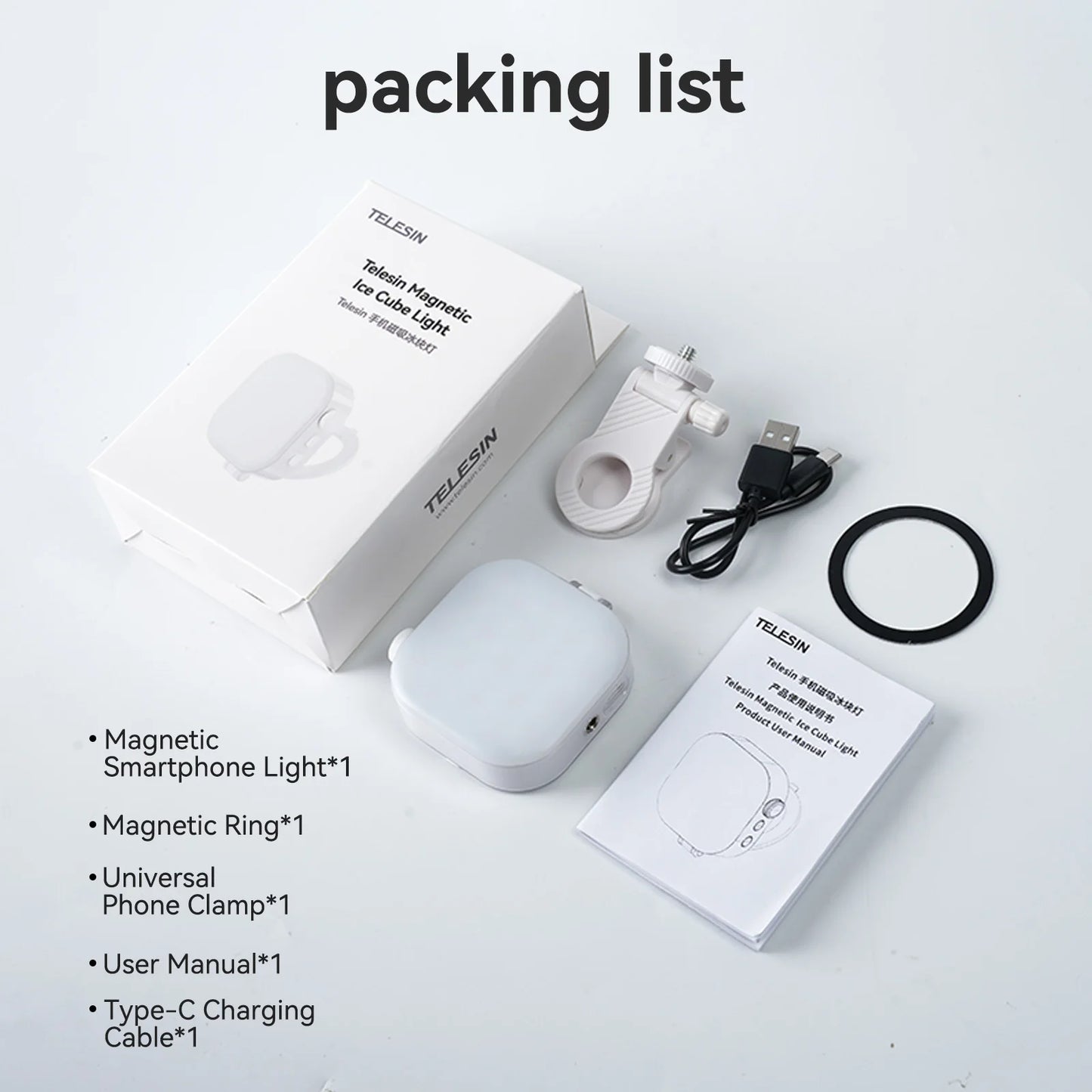 🔥 "Glow Up Anywhere!" — TELESIN Magnetic Selfie Light with 60 LEDs for iPhone, iPad, Laptop & More!
