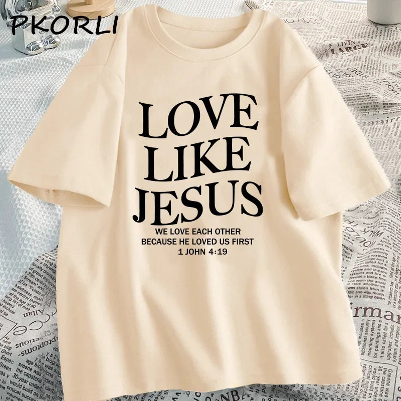 π Love Like Jesus β Faith-Based Christian T-shirt | Spread His Love in Style! π