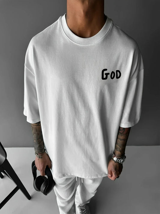 Limited Time Only: Bold Faith Meets Everyday Comfort – Premium Christian God Tee for Men!