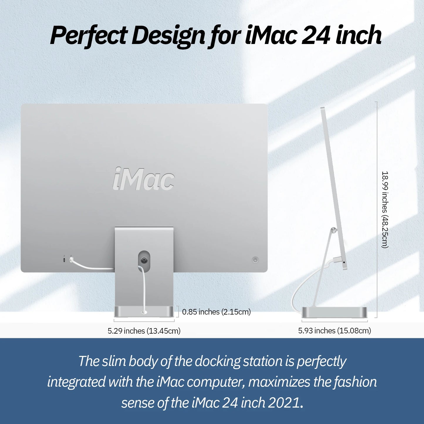 🚀 Supercharge Your iMac – Minisopuru USB-C Hub with SSD Support (2021–2024 Models)