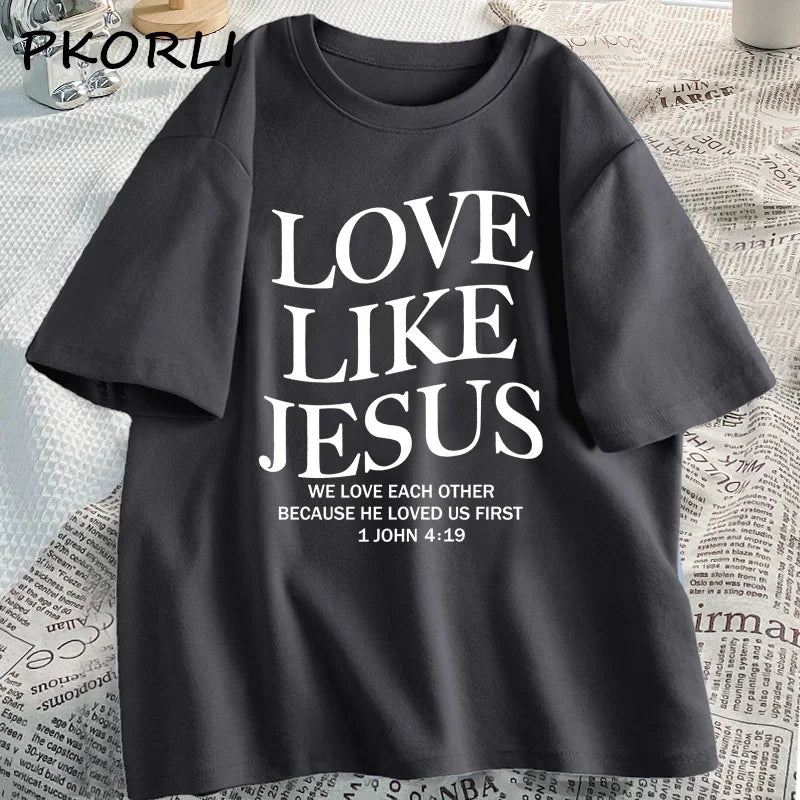 π Love Like Jesus β Faith-Based Christian T-shirt | Spread His Love in Style! π