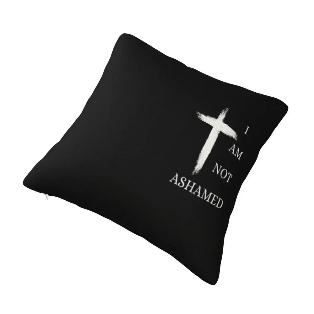 Modern Faith Meets Home Comfort: Jesus 'The Way, The Truth, The Life' Cushion Cover