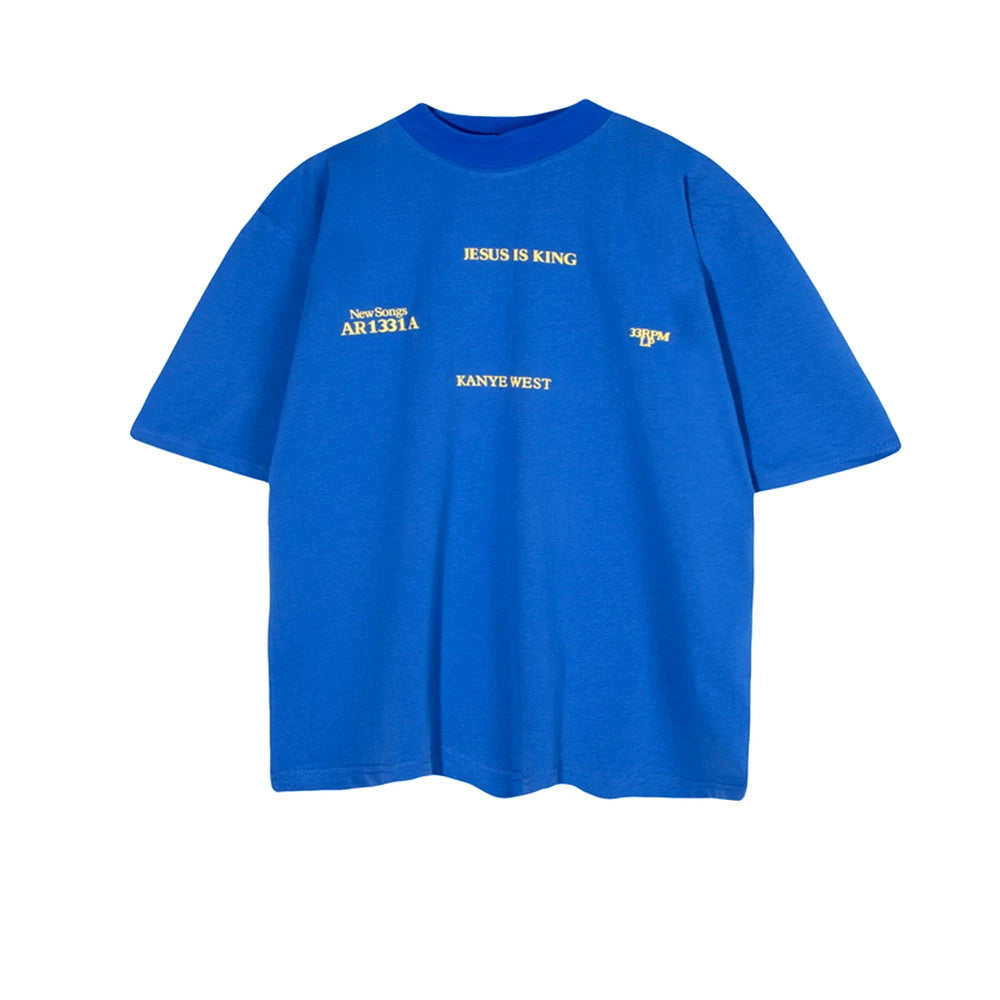 🔥 Frog Drift x Kanye West "Jesus Is King" Oversized Tee – Streetwear Meets Faith!