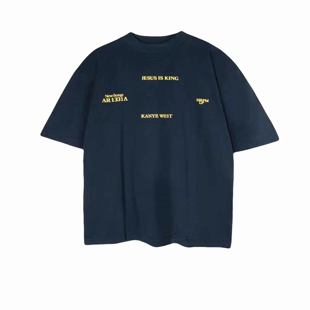 🔥 Frog Drift x Kanye West "Jesus Is King" Oversized Tee – Streetwear Meets Faith!