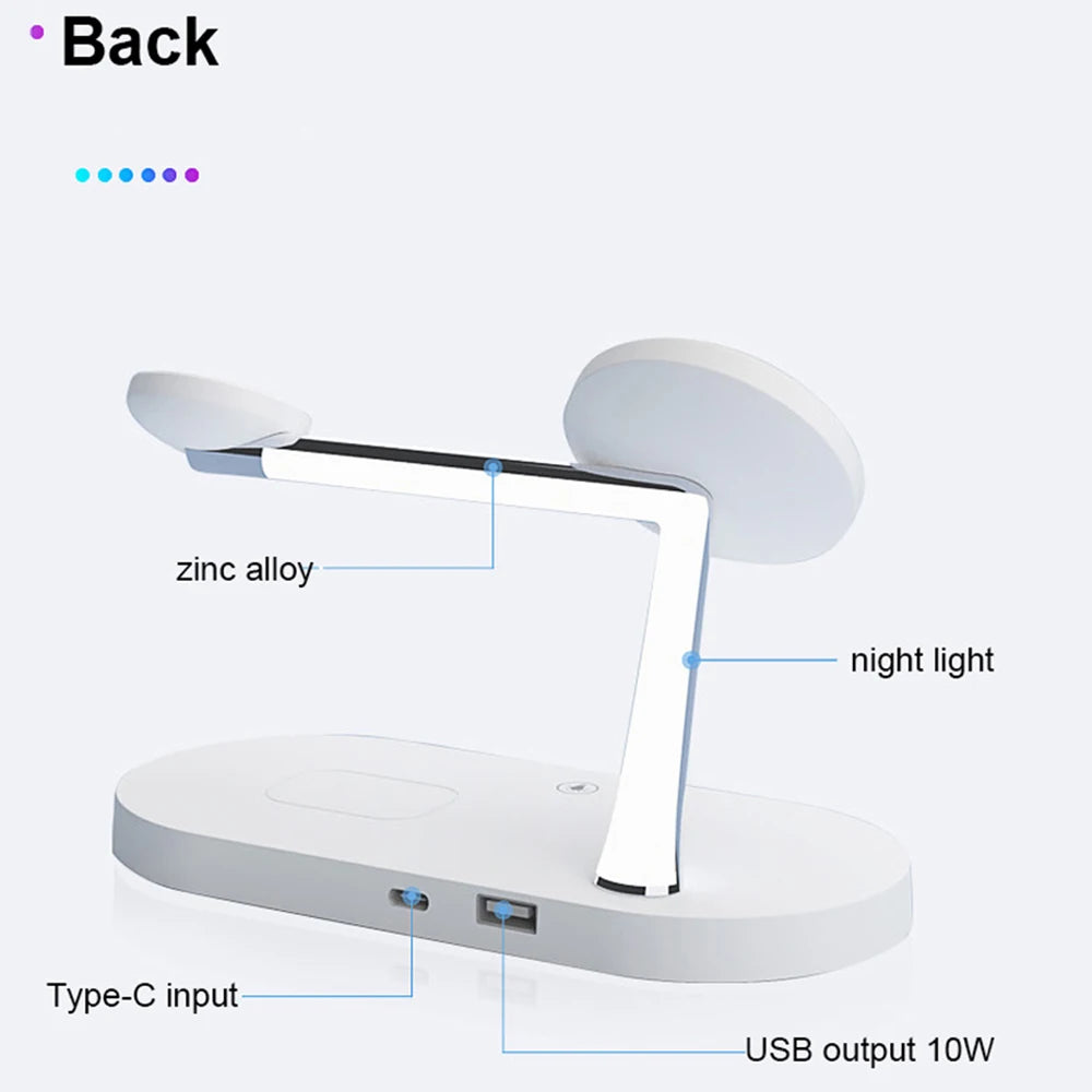 🔋 Charge Like Royalty — The Ultimate 3-in-1 Wireless Charger for Apple Lovers! 👑⚡