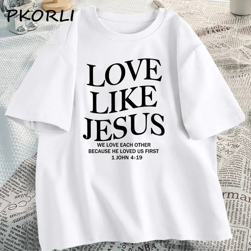 π Love Like Jesus β Faith-Based Christian T-shirt | Spread His Love in Style! π