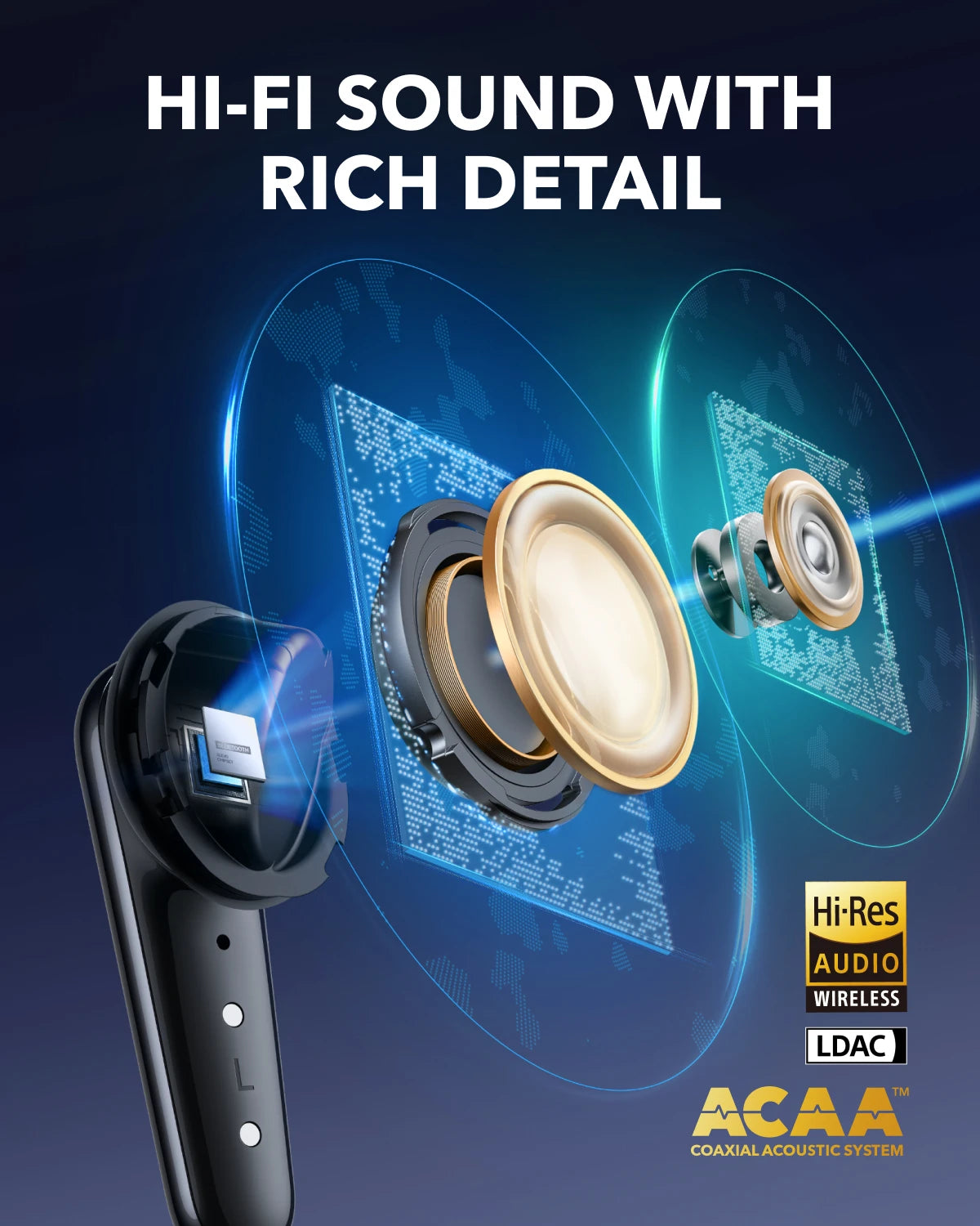 Soundcore by Anker Liberty 4 Pro – Noise Cancelling Wireless Bluetooth Earbuds