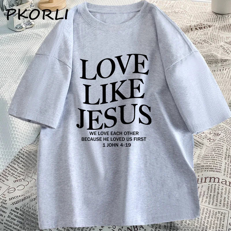 π Love Like Jesus β Faith-Based Christian T-shirt | Spread His Love in Style! π