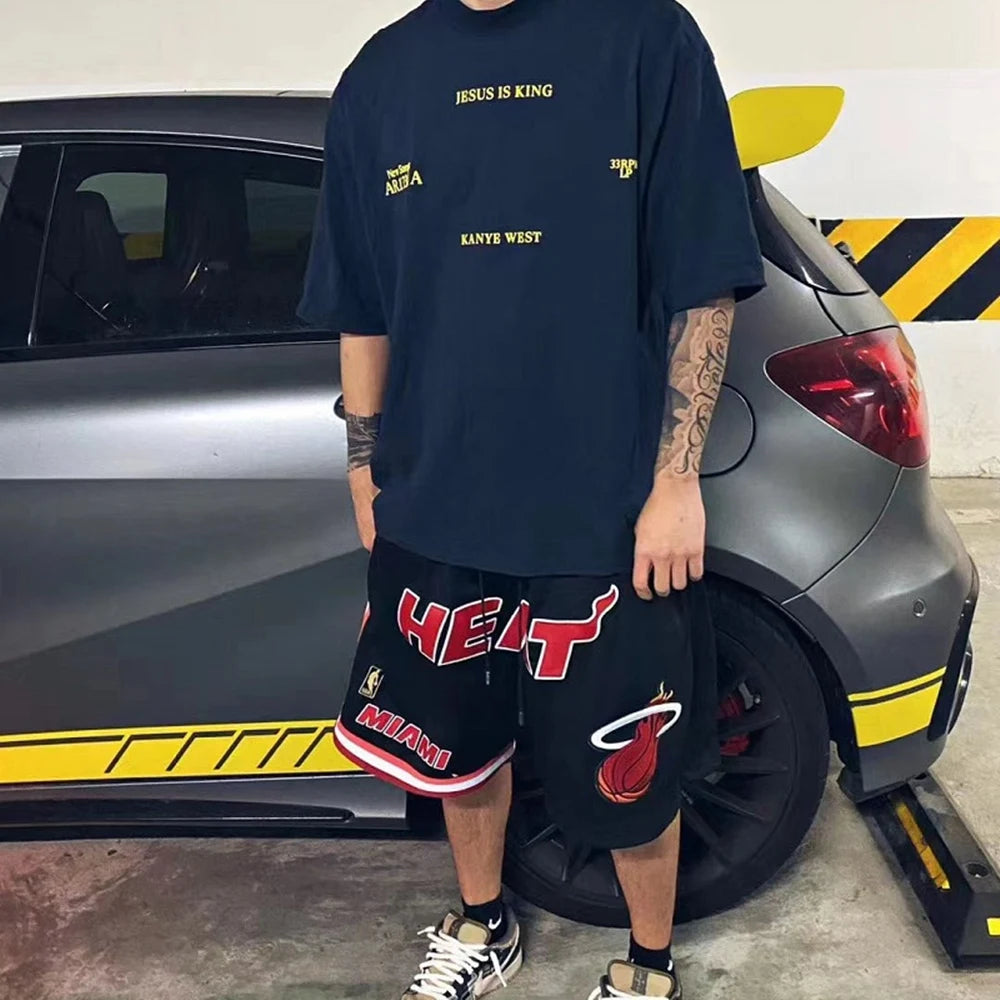🔥 Frog Drift x Kanye West "Jesus Is King" Oversized Tee – Streetwear Meets Faith!