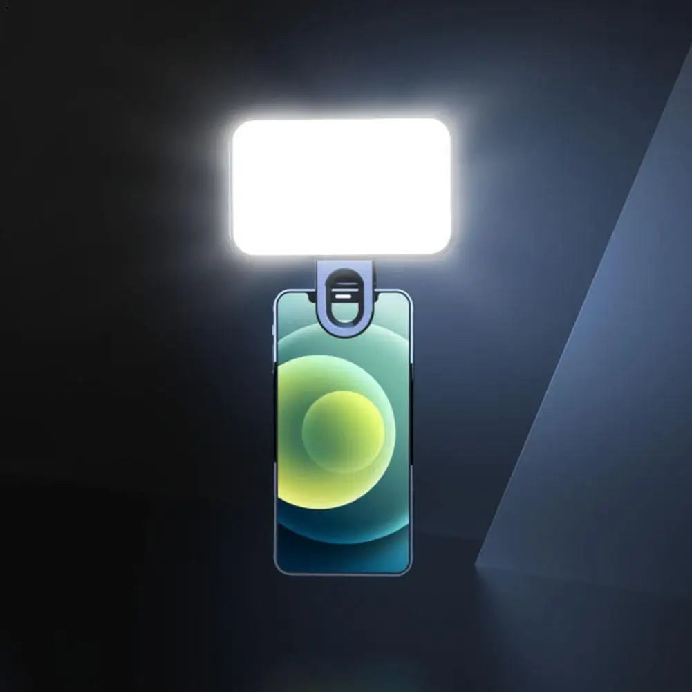 💡✨ "Your Pocket Glow-Up!" – Clip-On LED Selfie Light for Phone, Laptop, iPad & More!