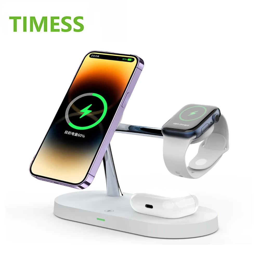 🔋 Charge Like Royalty — The Ultimate 3-in-1 Wireless Charger for Apple Lovers! 👑⚡
