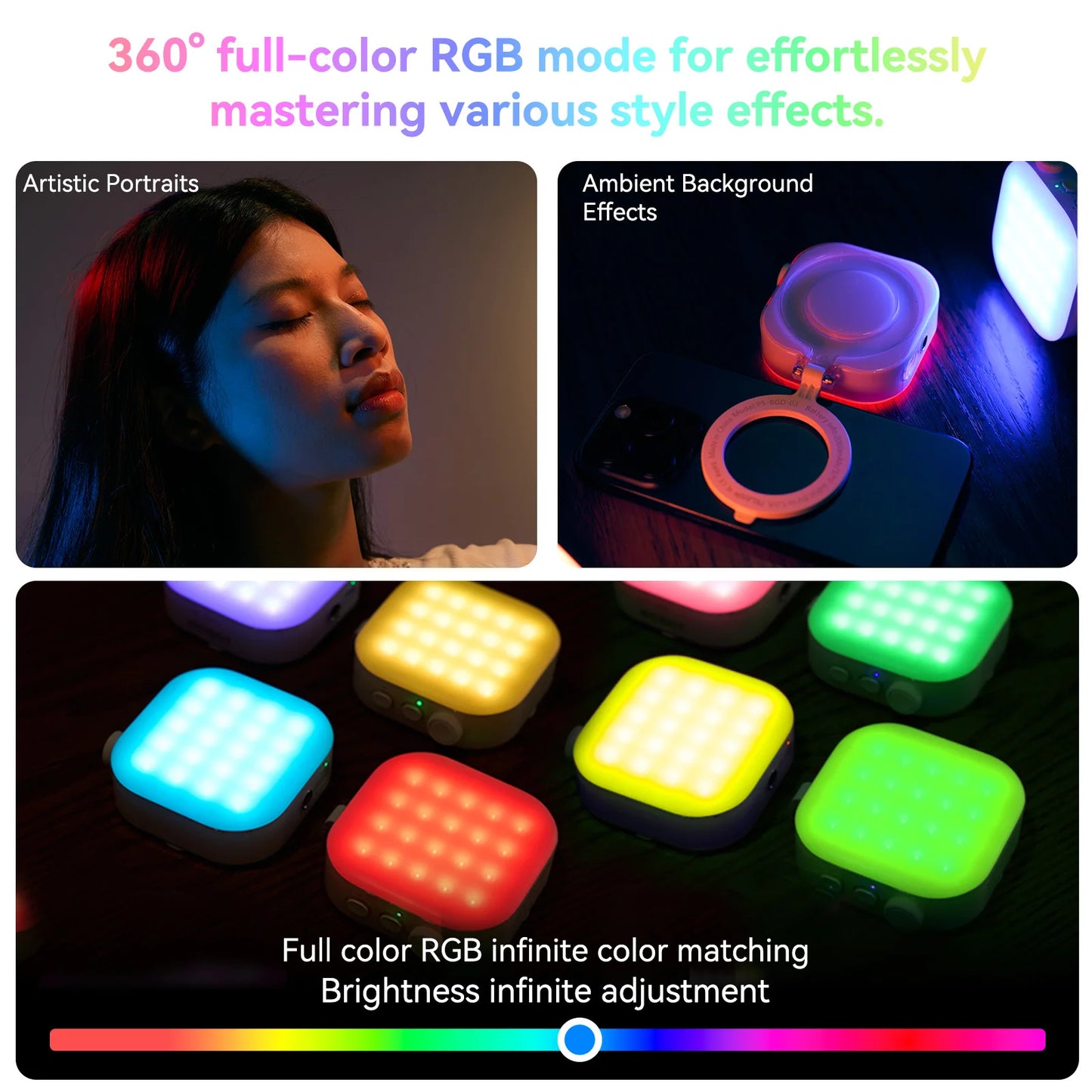 🔥 "Glow Up Anywhere!" — TELESIN Magnetic Selfie Light with 60 LEDs for iPhone, iPad, Laptop & More!