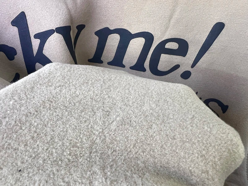 ❄️🔥 "Sunday Limit" Foam Print Kanye West-Inspired Sweatshirt