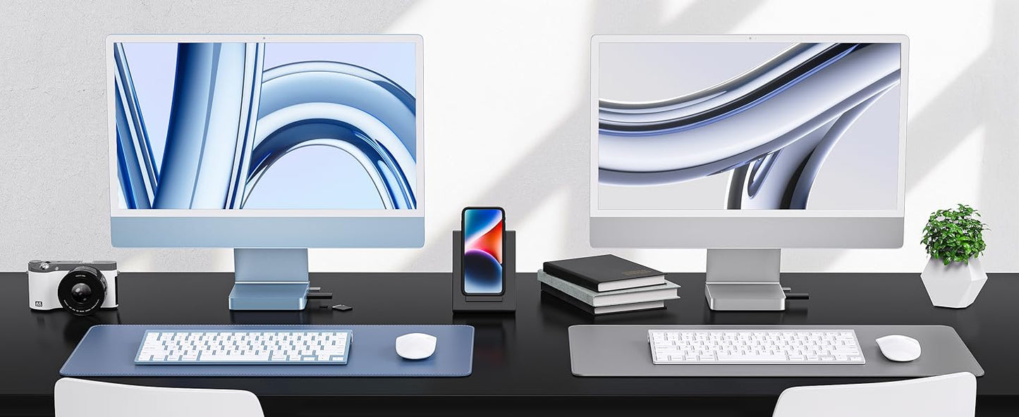 🚀 Supercharge Your iMac – Minisopuru USB-C Hub with SSD Support (2021–2024 Models)