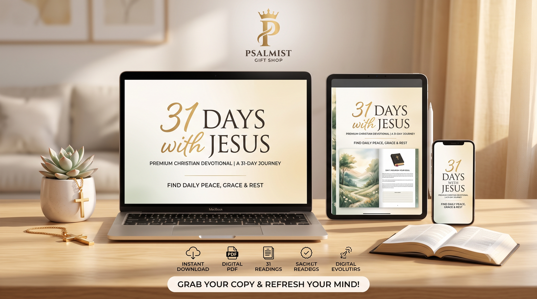 Your Daily Vitamin for the Soul: Why You Need 31 Days with Jesus 🌿