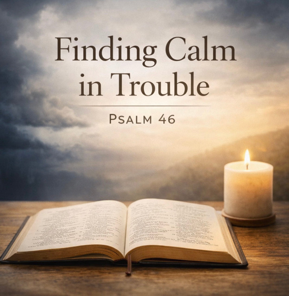 Finding Calm in the Midst of Trouble