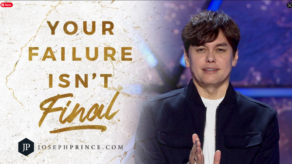 Your Failure Isn’t Final | Joseph Prince