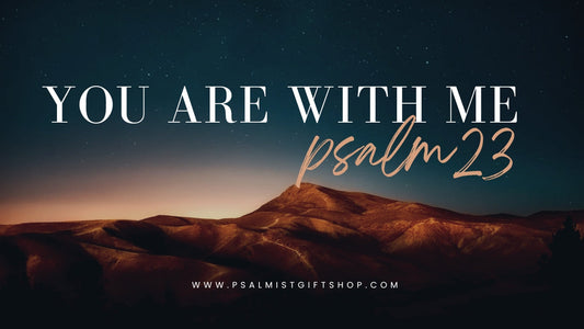 Walking through a storm? Feeling alone?Let this song remind you: You are never alone—He is with you