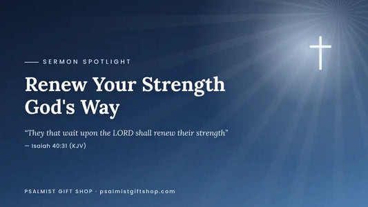 Renew Your Strength God's Way: Joseph Prince Sermon for the Weary