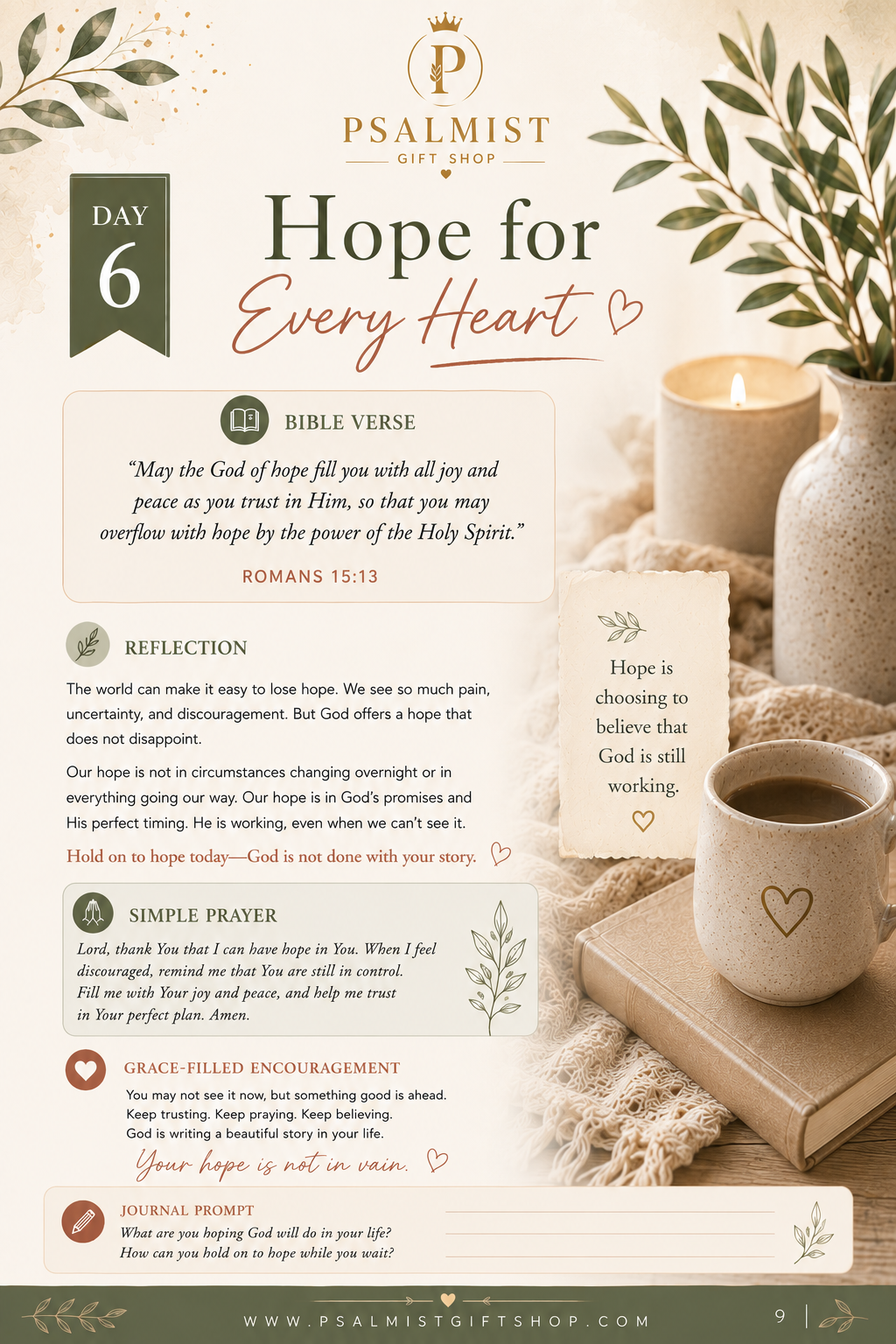 7-Day Healing & Grace Devotional — Jesus-Centered PDF (Digital Download)
