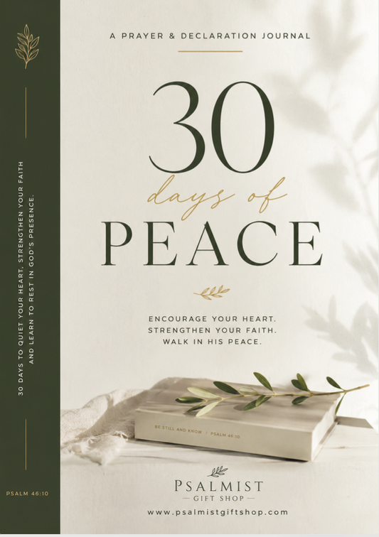 30 Days of Peace — Prayer & Declaration Journal