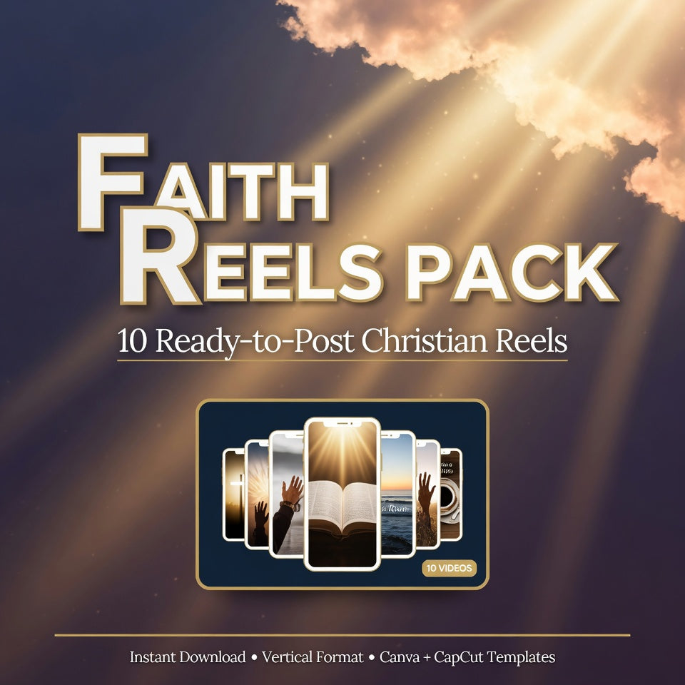Faith Reel Starter Pack 10 Christian Reel Ideas