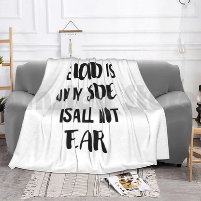 ou Shall Not Fear Blanket – Inspirational Bible Verse & God’s Love in Every Thread ✝️💖