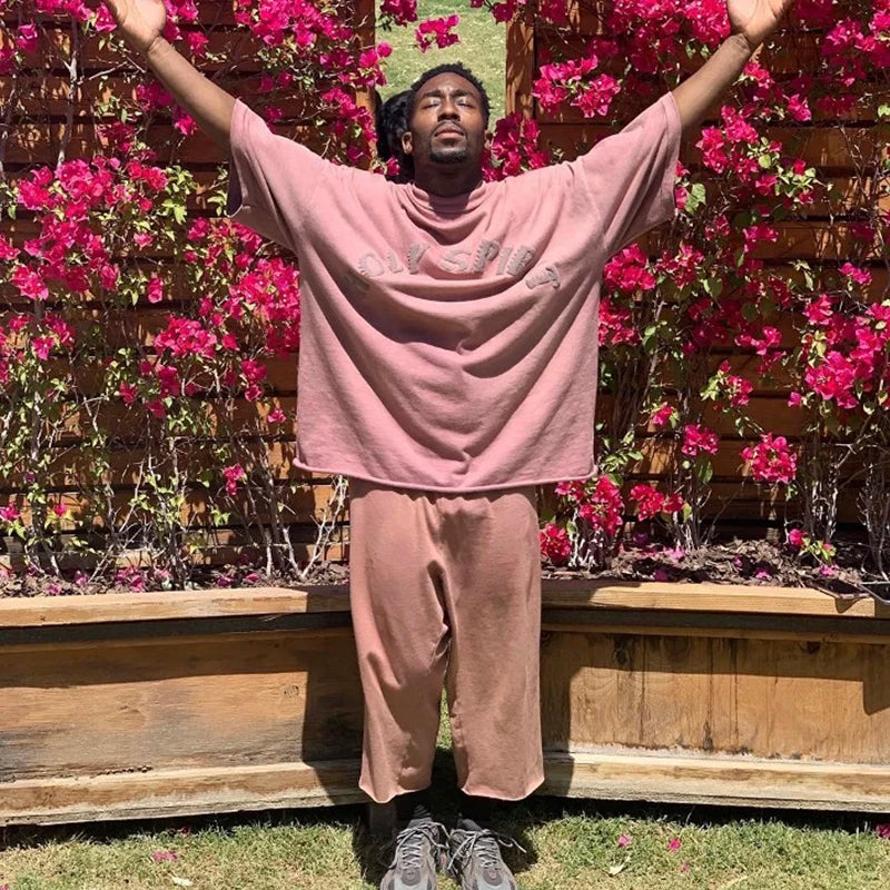 🙌 Vintage Vibes, Holy Hype – Sunday Service Kanye West-Inspired Oversized Tee