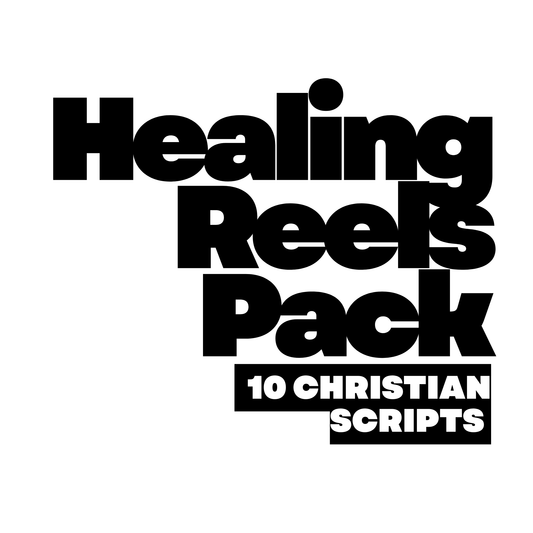Healing Reels Pack — 10 Christian Scripts for Comfort & Peace (Digital Download)