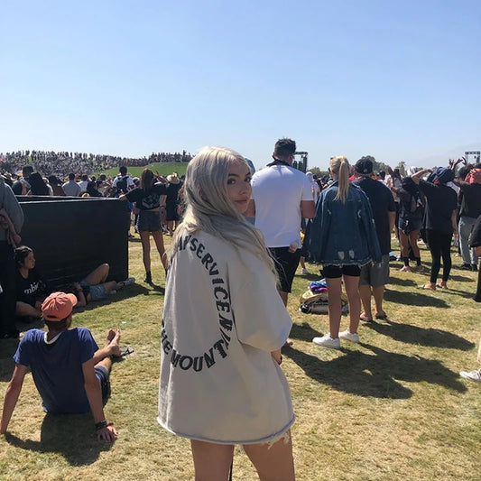 🙌 Vintage Vibes, Holy Hype – Sunday Service Kanye West-Inspired Oversized Tee