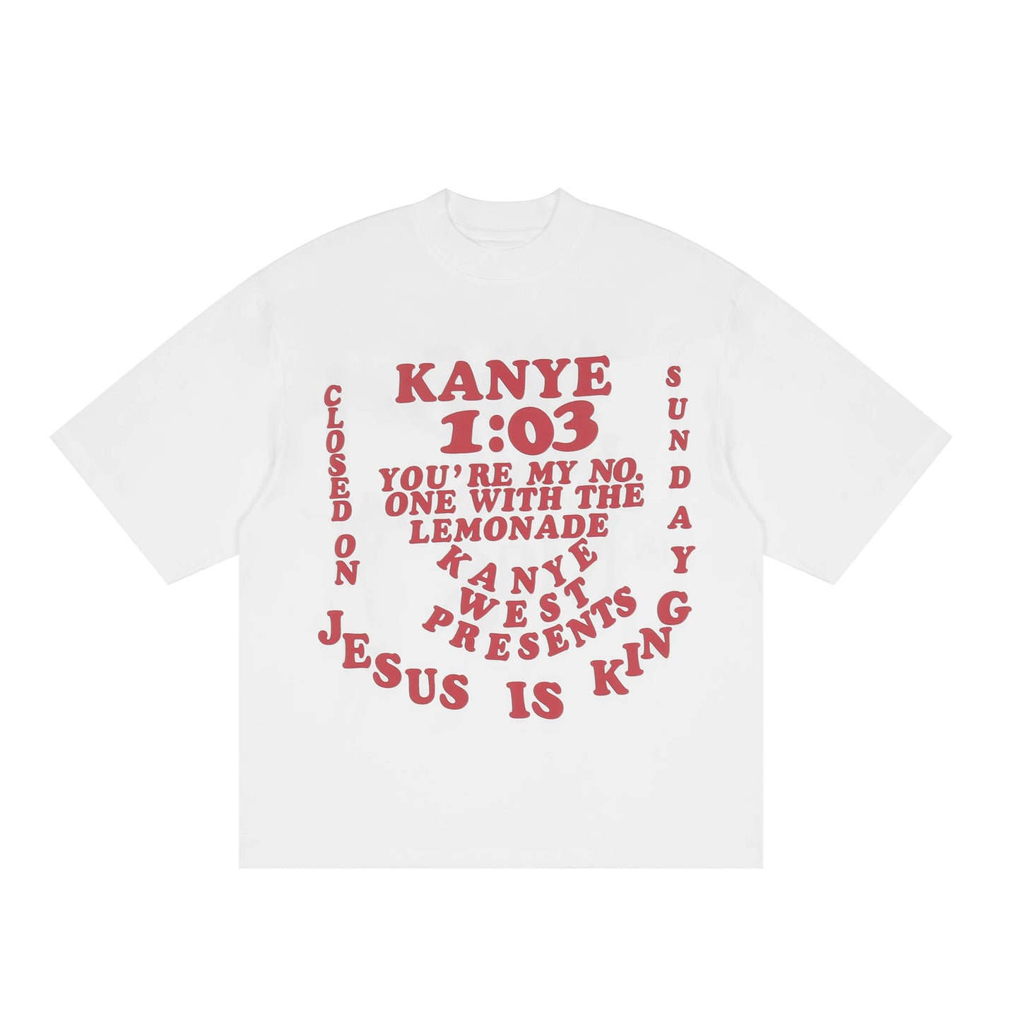 Must-Have Kanye West 'JESUS IS KING' T-Shirt – Limited Edition 1:1 Foam Print!