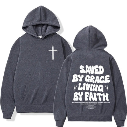 Faith Meets Fashion: Must-Have Jesus Bible Verse Hoodie for Your Y2K Wardrobe!"