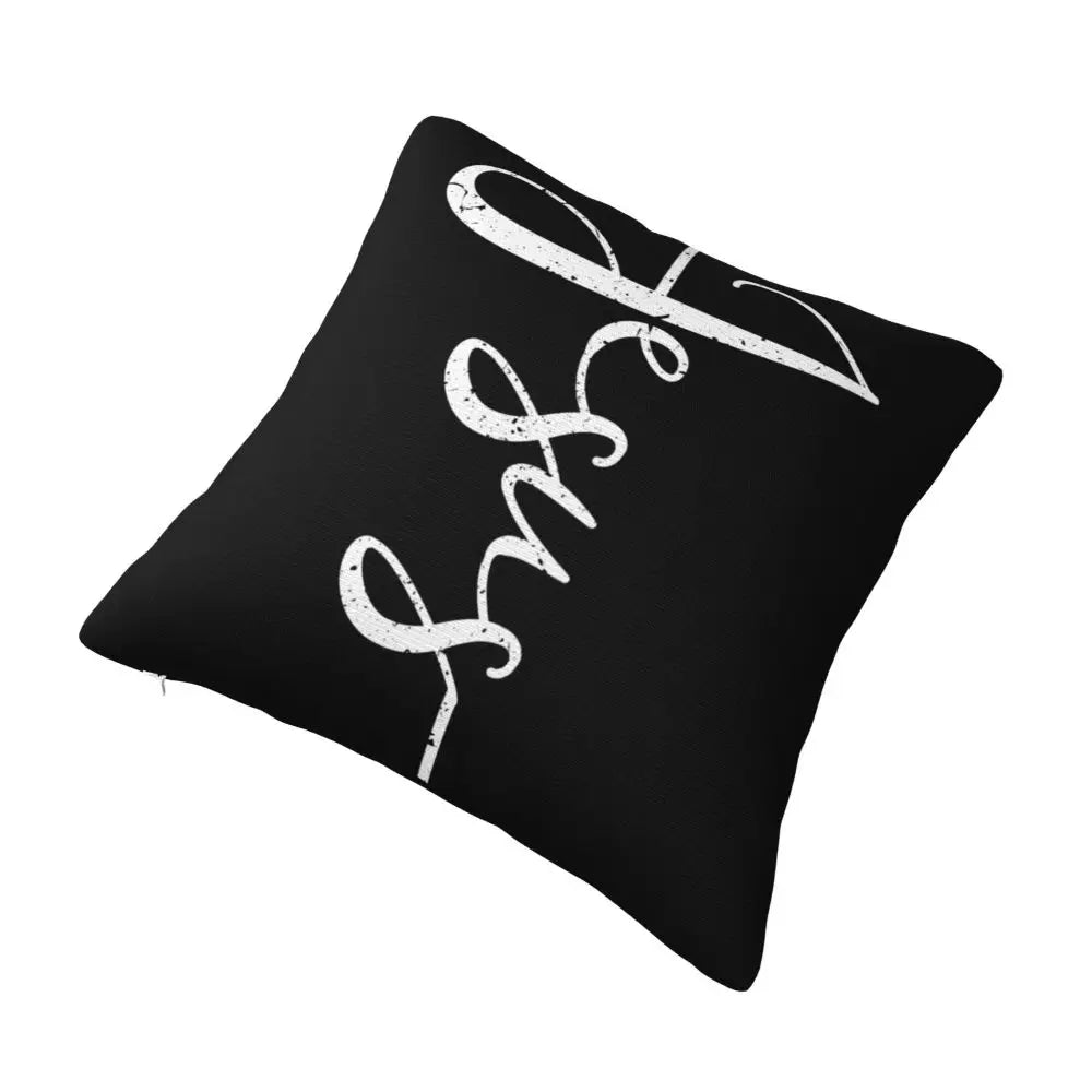 Modern Faith Meets Home Comfort: Jesus 'The Way, The Truth, The Life' Cushion Cover