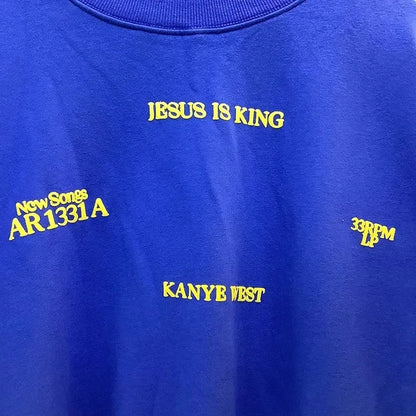 Must-Have Kanye West 'Jesus is King' O-Neck Sweatshirt – The Ultimate High-Quality Pullover!