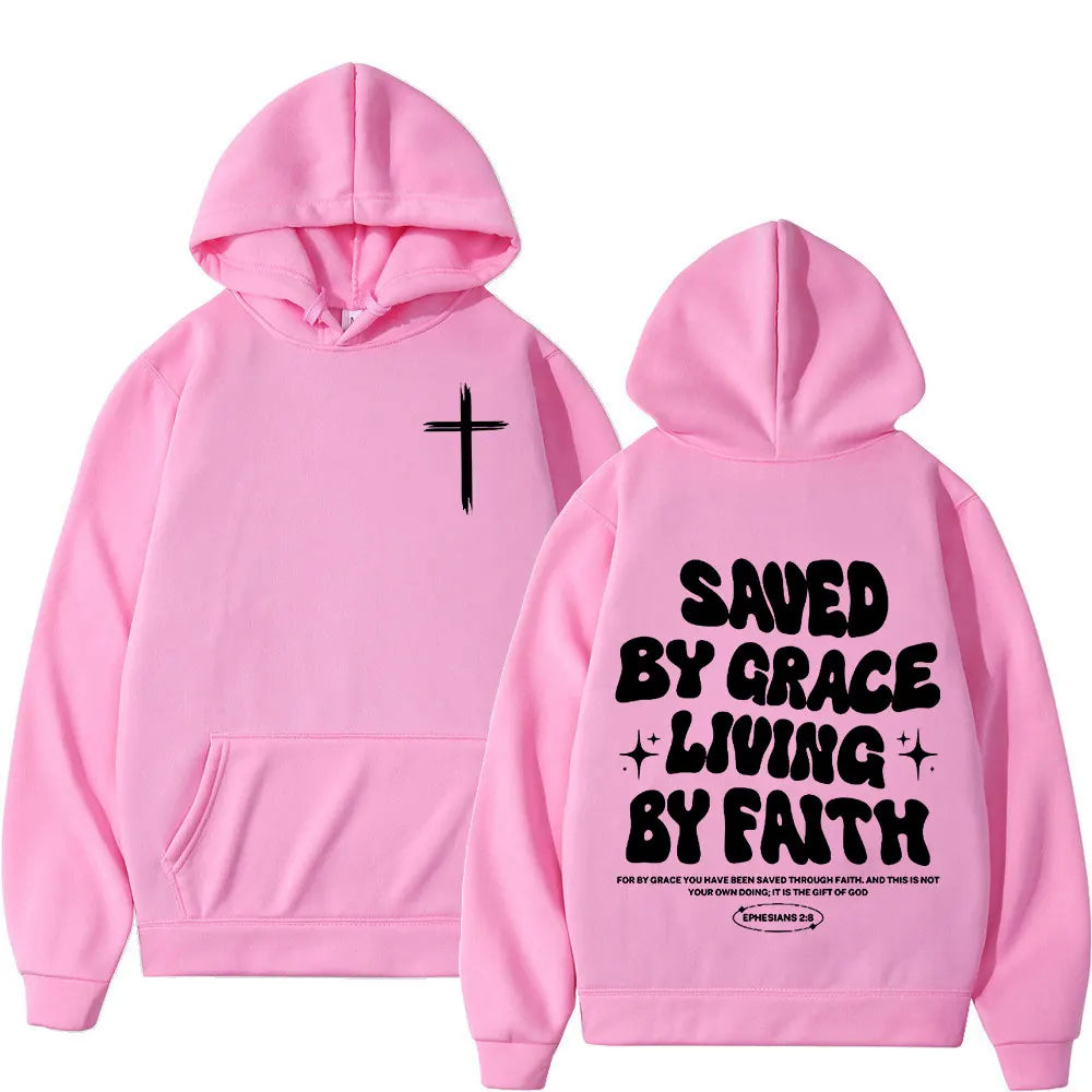 Faith Meets Fashion: Must-Have Jesus Bible Verse Hoodie for Your Y2K Wardrobe!"