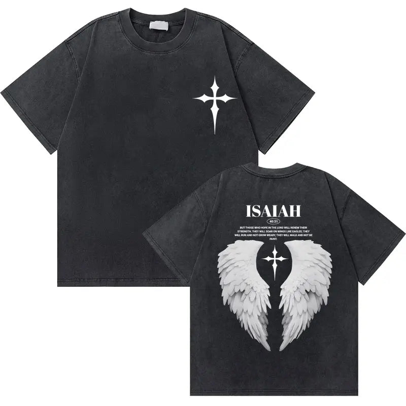 🔥 Washed Vintage “God Loves You” Tee – The Good News You Can Wear!