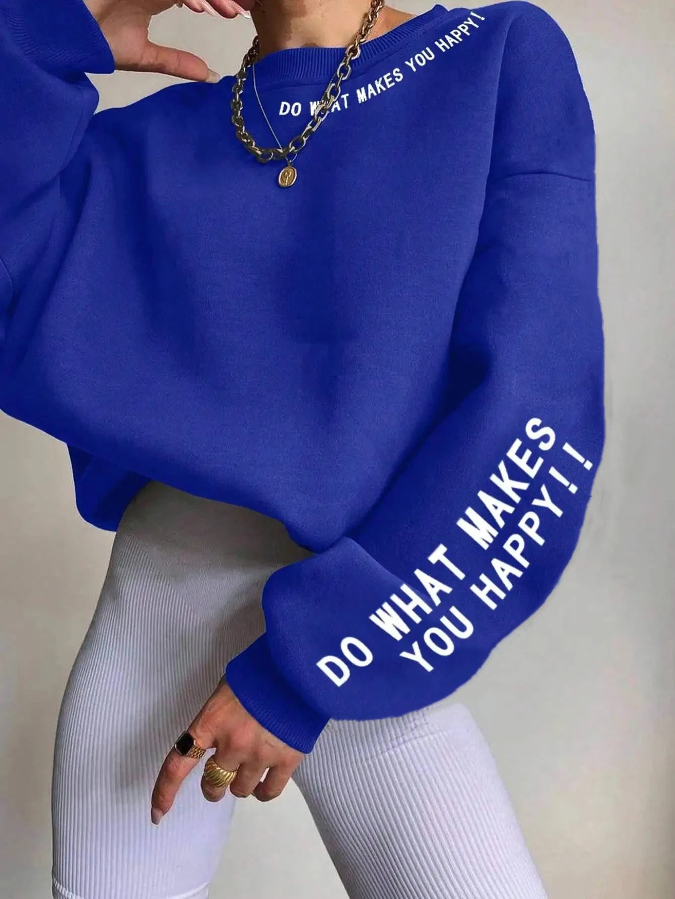 Do What Makes You Happy: Embrace Your Joy with This Cozy Sweatshirt