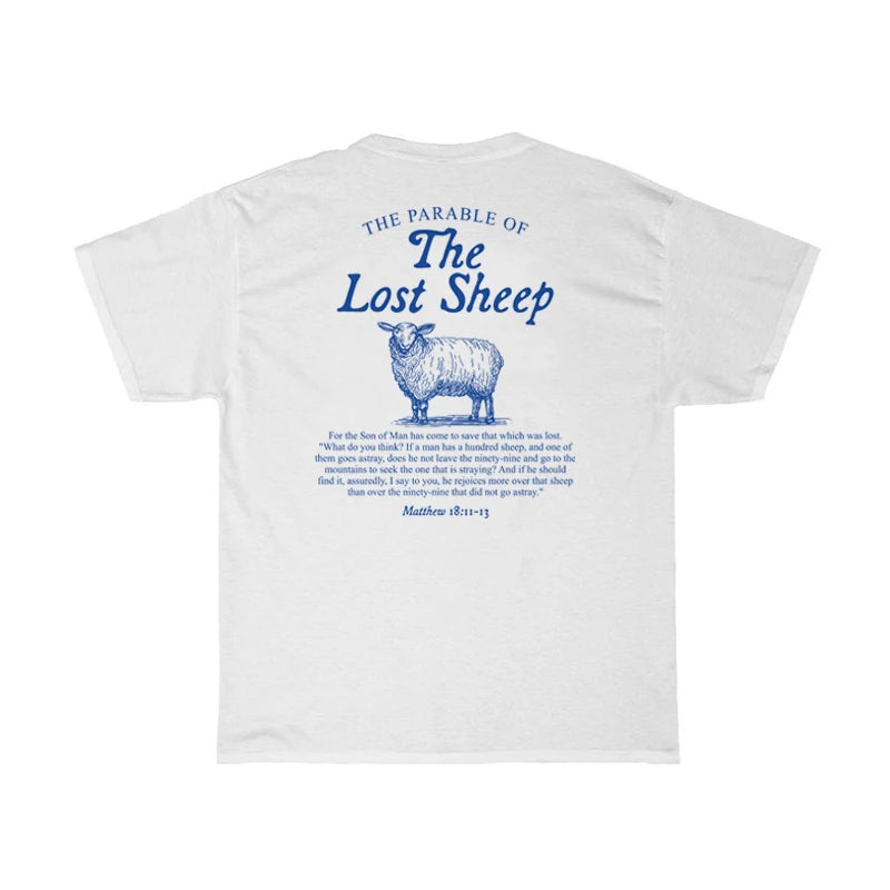 Women’s Lost Sheep Bible Verse T-Shirt – Wear Your Faith Boldly!