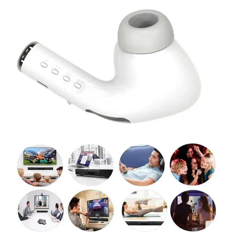 🎧 Looks Like Headphones. Sounds Like a Party. – Giant Bluetooth Speaker in Earphone Mode!