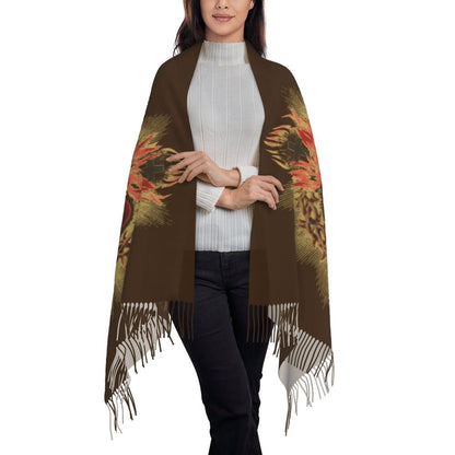 Wrap Yourself in Faith: Custom Jesus Bible Verse Tassel Scarf – Soft, Stylish, and Perfect for Winter!