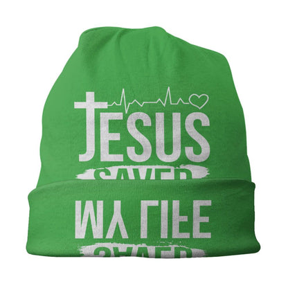 Yeshua Jesus Knit Beanie – Stay Warm with Faith and Style!