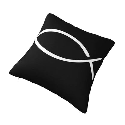 Modern Faith Meets Home Comfort: Jesus 'The Way, The Truth, The Life' Cushion Cover