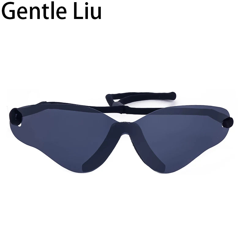 🕶️ Step Into the Future of Cool – Oversized Punk Rimless Y2K Sunglasses (2025 Edition)