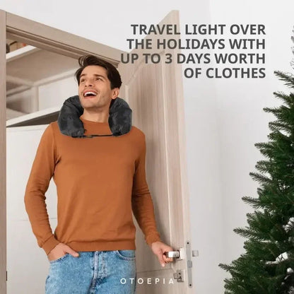 Stuffable Travel Neck Pillowcase – Portable Comfort for Every Journey