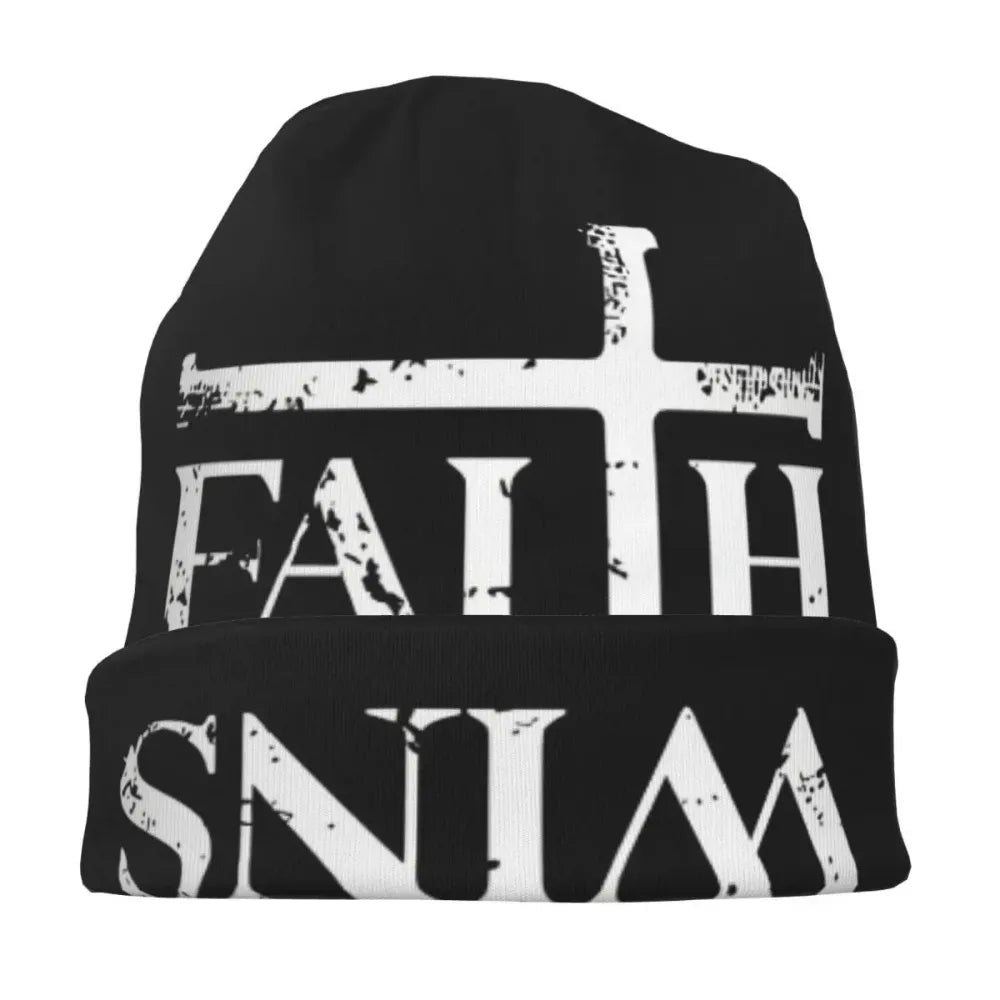 Jesus Faith Always Wins Unisex Bonnet Thin Hip Hop  Hats For Men Women